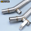 HAYABUSA GSXR1300 Stainless Steel Muffler Exhaust Mid Link Pipe Carbon New Suzu GSX1300R for 2008-2020 GSX 1300R Motorcycles