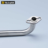 Nmax 125 Stainless Steel Motorcycle Exhaust Middle Link Pipe Collector Elbow Headers for Yama NMAX155 NMAX125 2015-2017