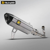 ZONTES 368G/E Compatible Titanium Alloy Exhaust System Full Section Modification with New AK Titanium Muffler