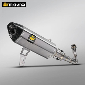 ZONTES 368G/E Compatible Titanium Alloy Exhaust System Full Section Modification with New AK Titanium Muffler