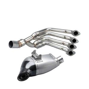 2020-2022 QJ600RS SRK600 SRK600RR Motorcycle Exhaust System Modification Full Section Bottom Exhaust New Carbon Steel Made