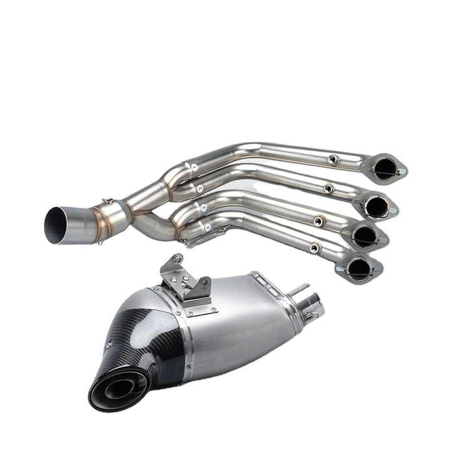 2020-2022 QJ600RS SRK600 SRK600RR Motorcycle Exhaust System Modification Full Section Bottom Exhaust New Carbon Steel Made