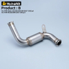 Stainless Steel Slip-On Tube for Duke RC125 250 390 Duke390 RC390 2017-2021 Motorcycles New Exhaust Modify Middle Link Pipe