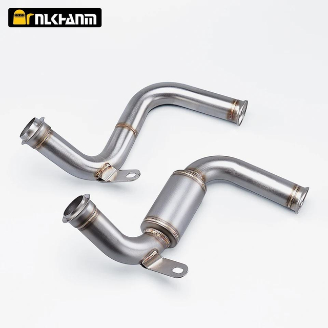 Stainless Steel Slip-On Tube for Duke RC125 250 390 Duke390 RC390 2017-2021 Motorcycles New Exhaust Modify Middle Link Pipe