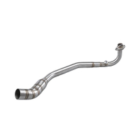 2012-2016 Kawasaki Z125 Front Slip-On Exhaust System 51mm Interface Stainless Steel Connect Carbon Motorcycle Muffler Modify New