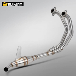 Modified YAMA R25 R3 Motorcycle Exhaust System Stainless Steel Front Connection Original Tail Diameter Motorcycle Muffler
