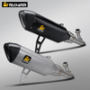 ZONTES 368G/E Motorcycle Exhaust System Full Section Modification with New AK Muffler for ZONTES 368G 368E