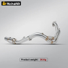 2023 2024 Kove 800X Adventure RALLY Pro Slip-On Moto Front Link Pipe New Condition Exhaust Escape with Original Muffler Fit