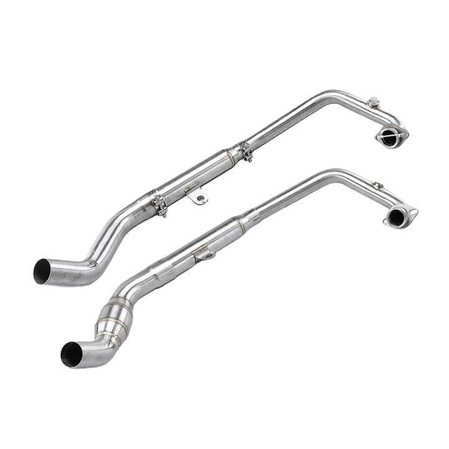 New 51mm Front Middle Link Pipe Connection Escape Modified Motorcycle Exhaust Systems for CFMoto NK250 250SR NK300 300SS