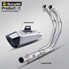 Yamaha MT07 FZ07 Original Full Motorcycle Exhaust System Escape Slip 51MM Front Tube New Condition Steel with AK LV SC Connect