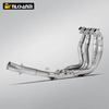 NlkHanm Full Titanium Alloy Motorcycle Exhaust System Complete Modification Suzuki Hayabusa GSX1300 GSX1300R Carbon Mufflers Box