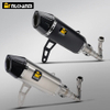 ZONTES 368G/E Motorcycle Exhaust System Stainless Steel Full Section Modification with SC AK Muffler for New Used ZONTES 368G/E