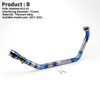 2017-2021 Yamaha R15 V3 MT15 MT125 Slip-On Exhaust System Stainless 51mm Middle Link Connecting Pipe New Condition