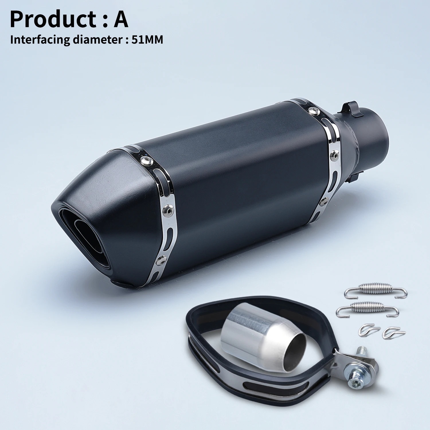 exhaust pipe and muffler