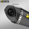AK Escape Muffler SV650 Motorcycle Exhaust System Modification Mid Link for Suzuk SV650 2016-2024 New Condition