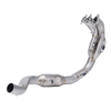 For Yama MT-09 FZ-09 Header 2021-2023 Titanium Alloy Motorcycle Exhaust System Slip on A1 Link Pipe MT09 Exhaust FZ09 MUFFLER