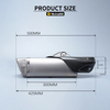 Custom 51MM Universal Stainless Steel Motorcycle Exhaust Muffler Laser Logo New Fits AK R1 Er6n Sv650 Z800 R1 Cb650f Cb1000r