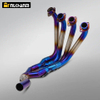 2017-2020 Yamaha R6 Stainless Steel Front Section New Carbon Titanium Alloy Exhaust System Modification for Motorcycles