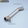 DUKE 690 Stainless Steel Motorcycle Exhaust System Mid Link Pipe Connect Original Muffler Slip for KTM Duke 690 2012-2017 New