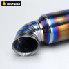 For KTM Duke 250 Duke 390 RC390 Titanium Motorcycle Exhaust Middle Pipe Escape Moto Catalyst Tube New Condition Decat Pipe
