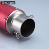New Universal Racing Exhaust Pipe for AustinRacing Z900 Z1000 Ninja400 CBR500 R6 Zx6r Motorcycle Carbon Material Muffler