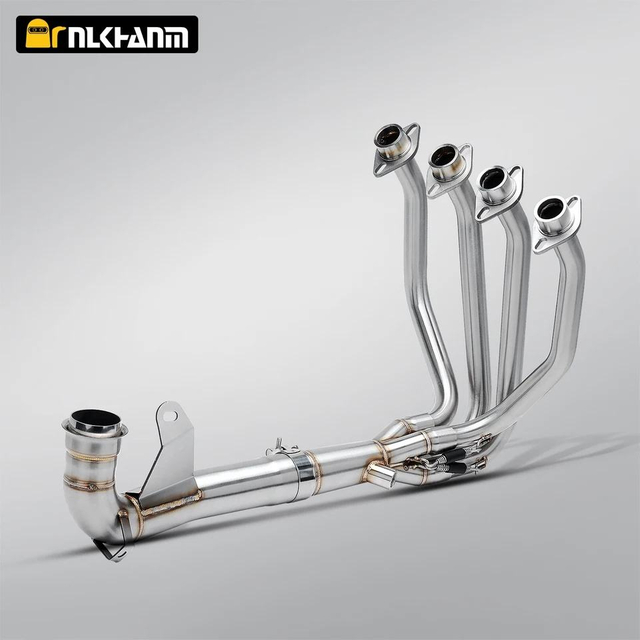 CFmoto 500SR VOOM 2024 2025 Racing Motorcycle Exhaust System Stainless Steel Front Middle Link Pipe Original Muffler Carbon Box