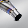 NlkHanm Titanium Honeycomb Forged Motorcycle Exhaust Kit slip on Line for Kawasaki Zx6r 636 ZX6R ZX-6R 2021-2024