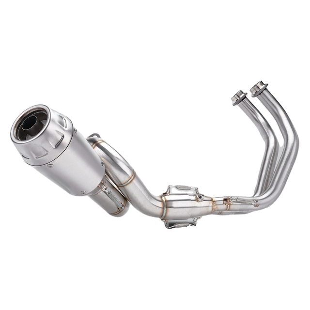 MT07 Motorcycle Exhaust System Modification Full Section with ARROW Escape for YAMA MT07 FZ07 XSR700