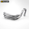 Titanium Alloy Mufflers for Hon CB650R/CBR650F Full Moto Exhaust System with Movabile Front Link Pipe Packed in Box