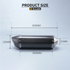 dual exhaust muffler