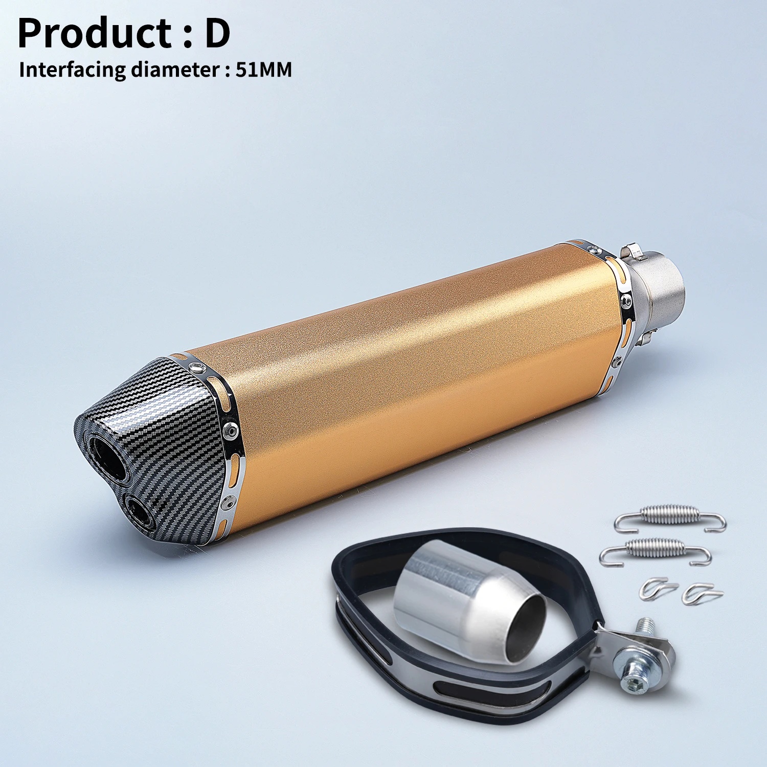 exhaust pipe muffler