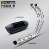 For Yamaha MT07 FZ07 Full Motorcycle Exhaust System Escape Slip 51MM Front Tube New Steel Original AK AR SC Link Pipe Connect