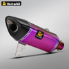 SYM Husky ADV300 Pink Motorcycle Exhaust System Full Section Modification Stainless Carbon Fiber Materials Box Packing Brand New