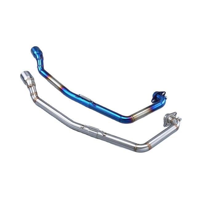 Stainless Steel Front Pipe Motorcycle Exhaust Slip-On Full System New Box for GSX150R GSXR150 GSXR 150
