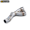 Stainless Steel Exhaust Muffler for Yama R6 YZF R6 2006-2021 New 51mm Mid Pipe Link Silencer System Motorcycle Link Muffler Pipe