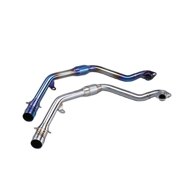 Hond MSX 125 MSX125 Motorcycle Exhaust System Front Header Link Connect Tube Stainless Steel Muffler Pipe for 2013-2018 Boxed