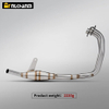 Modified YAMA R25 R3 Motorcycle Exhaust System Stainless Steel Front Connection Original Tail Diameter Motorcycle Muffler