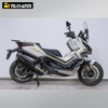ZONTES 368G/E Motorcycle Exhaust System Full Section Modification with New AK Muffler for ZONTES 368G 368E