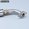 Yama Aerox155 NVX155 NVX125 Aerox 155 NVX 155 125 Motorcycle Exhaust Escape New 51MM Steel Muffler Modified Front Link Pipe