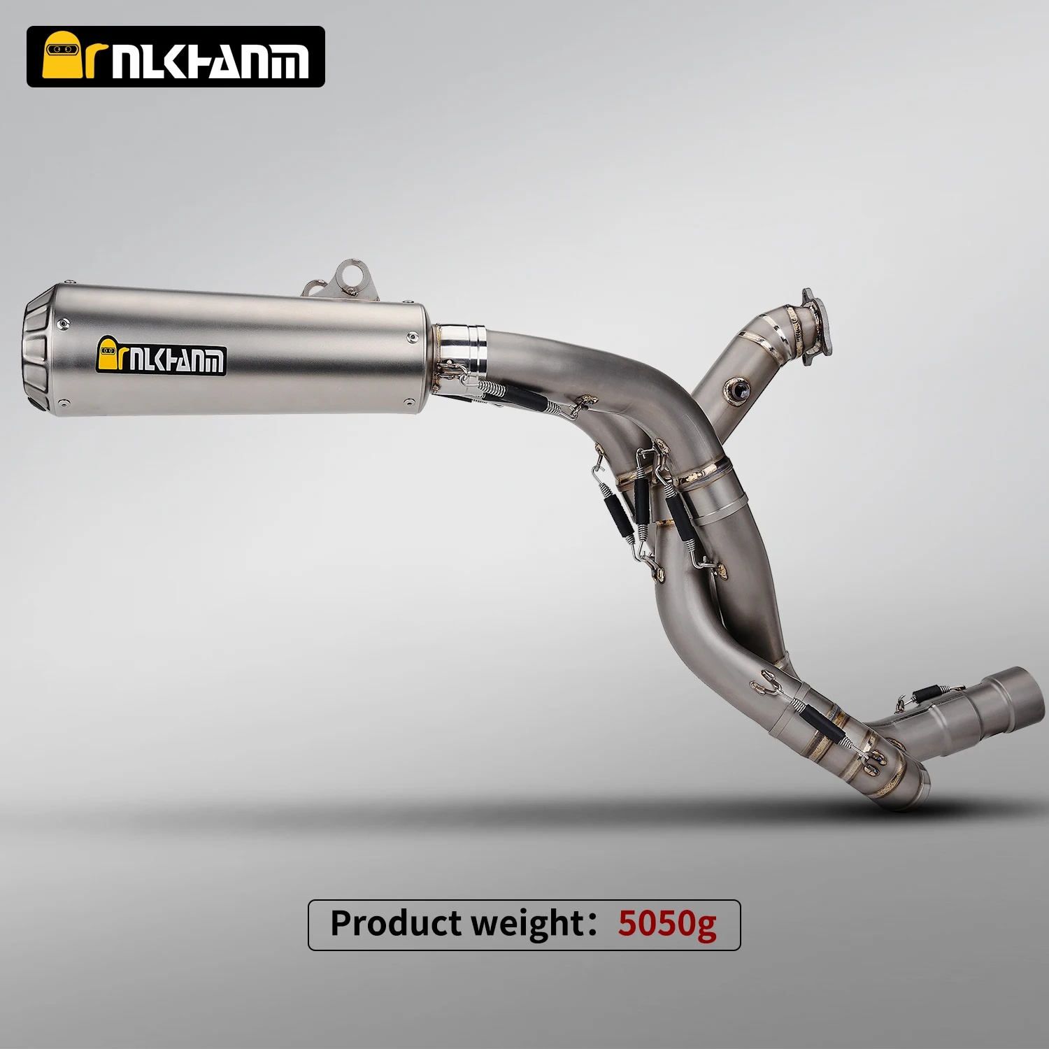 full exhaust system opened up horse power on motorcycle