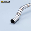 YZF R25 R3 MT25 MT03 2021-2024 Full Exhaust System Slip-On Middle Pipe Muffler for YAMA YZF MT03 R25 R3