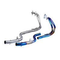 Kawasak Ninja 250/300 Z250/Z300 2008-2017 Years Custom Steel Escape Front Middle Link Exhaust System with 51mm Adapter