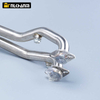 New Leoncino 500 Exhaust for Benelli Motorcycle BJ500 Carbon Escape Muffler with DB Killer Leoncino Moto Exhaust Pipe