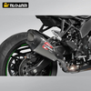 ZX4R Motorcycle exhaust system modification mid section link Yoshimura AT2 carbon fiber escape muffler for Kawasak ZX-4R ZX-25R
