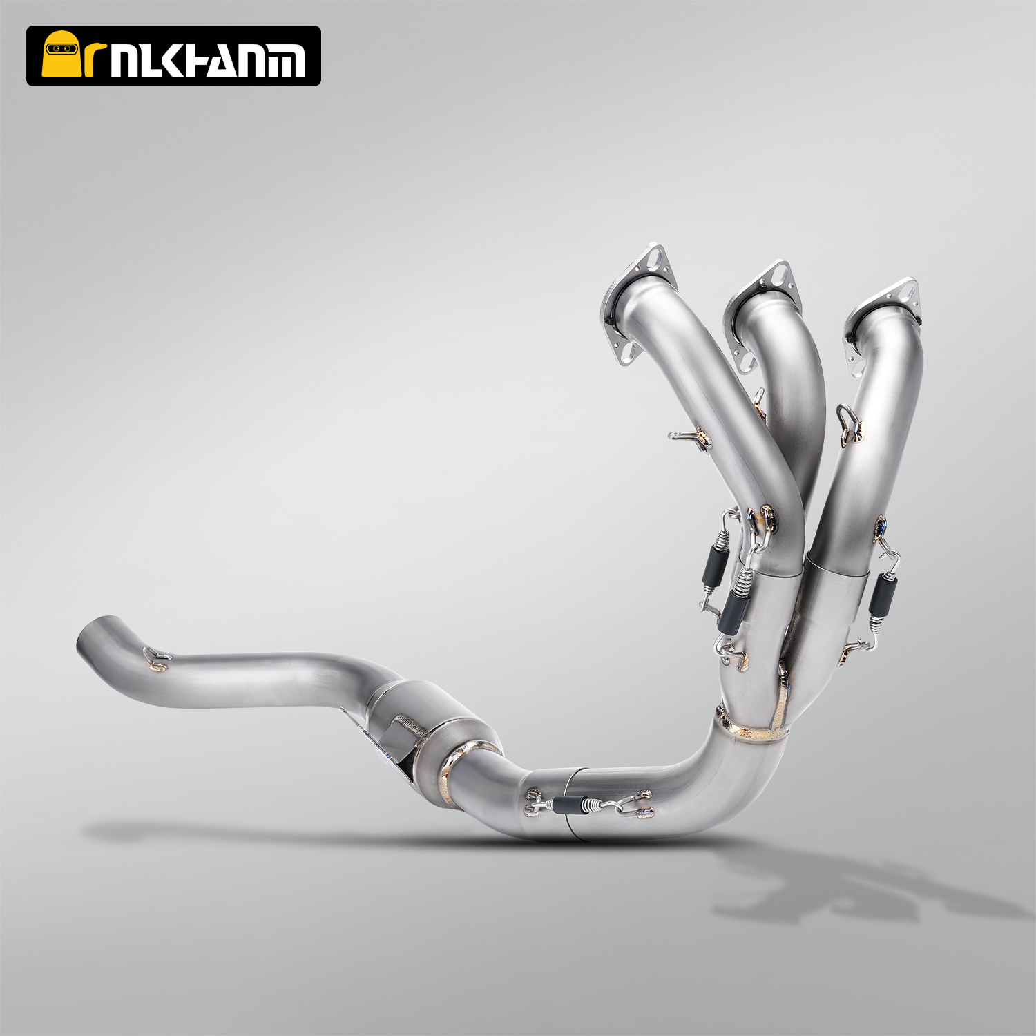 For Yama MT-09 FZ-09 Header 2021-2023 Titanium Alloy Motorcycle Exhaust System Slip on A1 Link Pipe MT09 Exhaust FZ09 MUFFLER