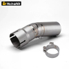 New for F650GS F700GS F800GS F800R F800GT 2009-2016 Slip-On Exhaust Pipe Motorcycle Mid-Middle Link Pipe Condition New