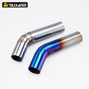 Motorcycle GSXR 600 750 K6 K7 Exhaust Middle Link Pipe Muffler Escape Section Adapter Tube for GSXR 600 750 K6 K7