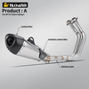 Yama MT07 FZ07 Original Yoshimura Alpha Full Motorcycle Exhaust System 51MM Front Tube Link Pipe New Condition Steel Material
