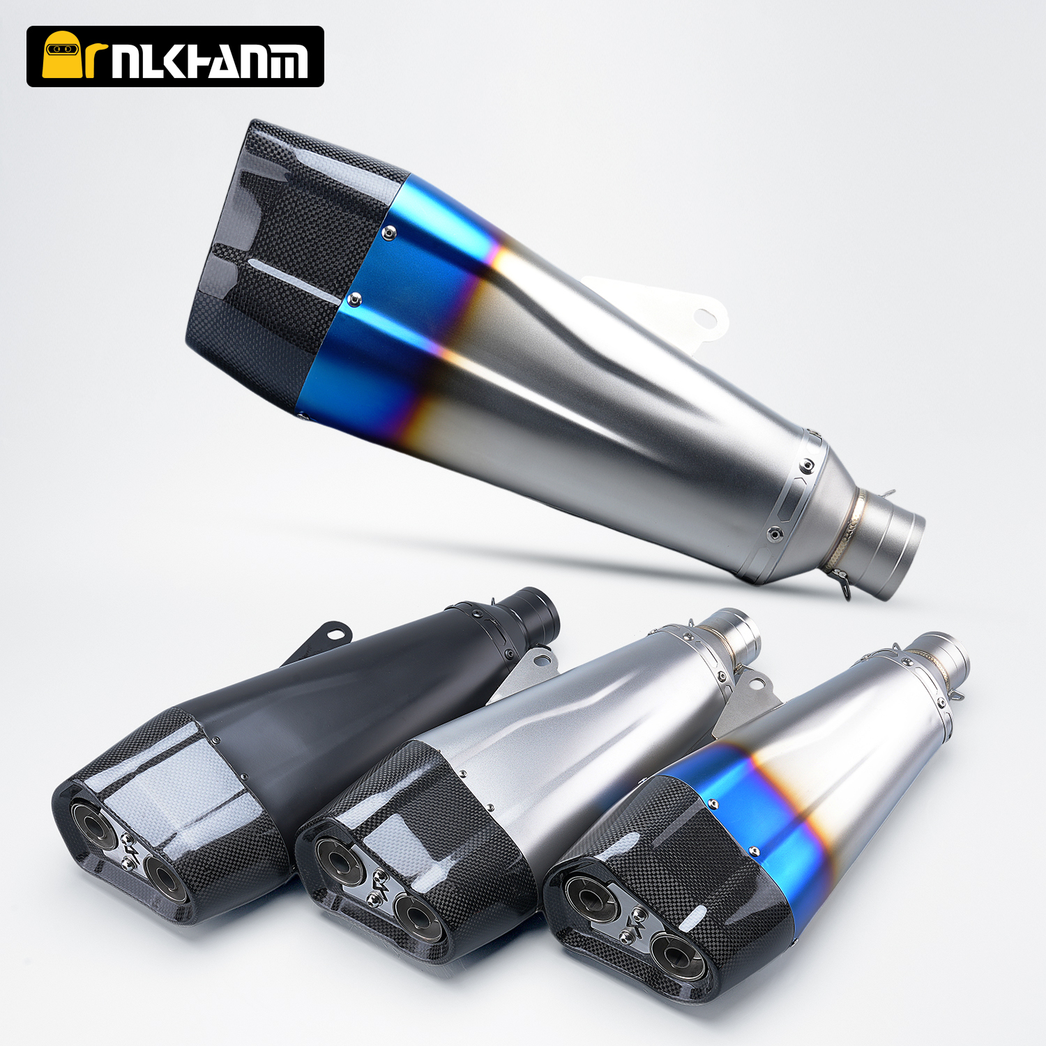 High Quality Racing Motorcycle Exhaust Silencer Original Fitment for R3 R25 TMax TMax560 TMax530 Z900 CBR250RR Ninja300