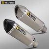 51mm Universal Titanium Alloy Exhaust System Modification for AK Motorcycles New DB Killer Included; for Models MT03 R3 ZX4R